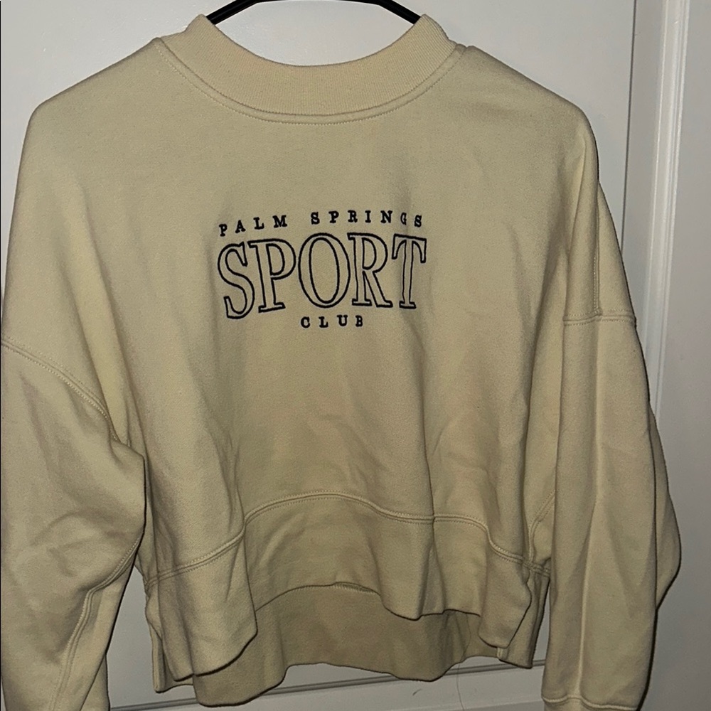 Abercrombie and Fitch cropped sweatshirt